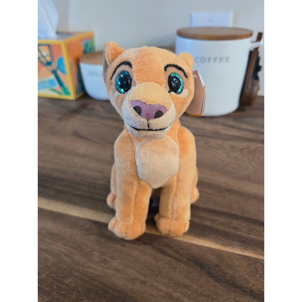 Ty Sparkle Disney Nala Plush The Lion King Teal Glitter Eyes New with Tags